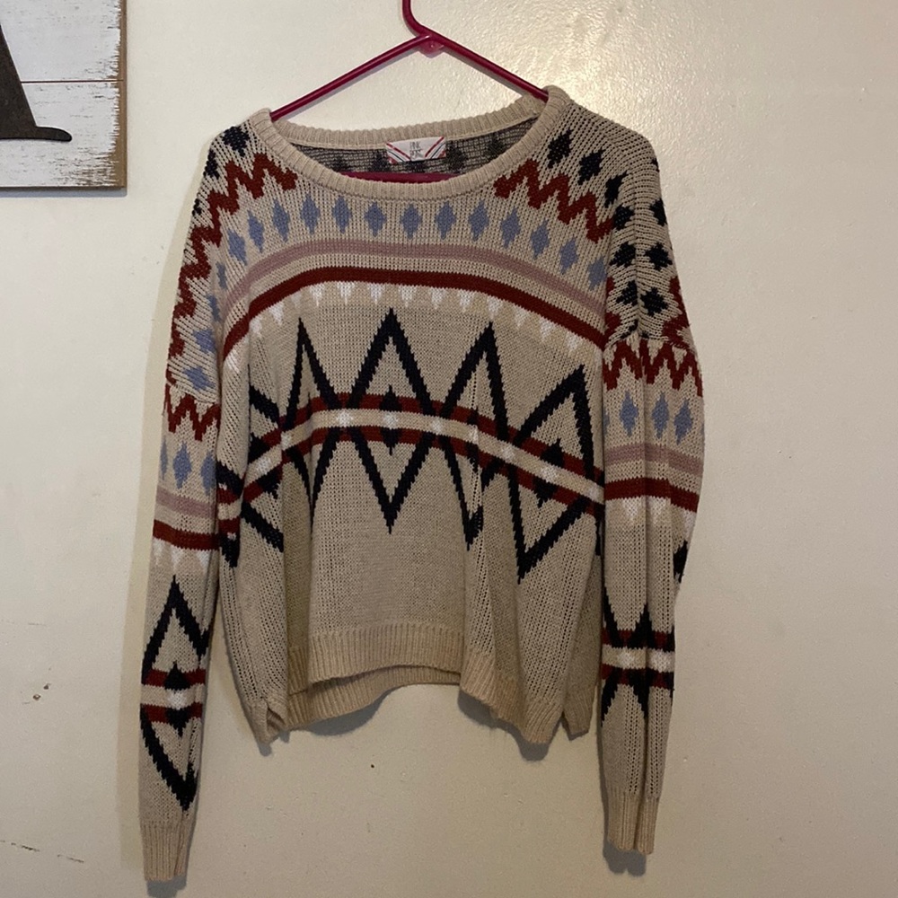 Pink Rose Jr Sweater